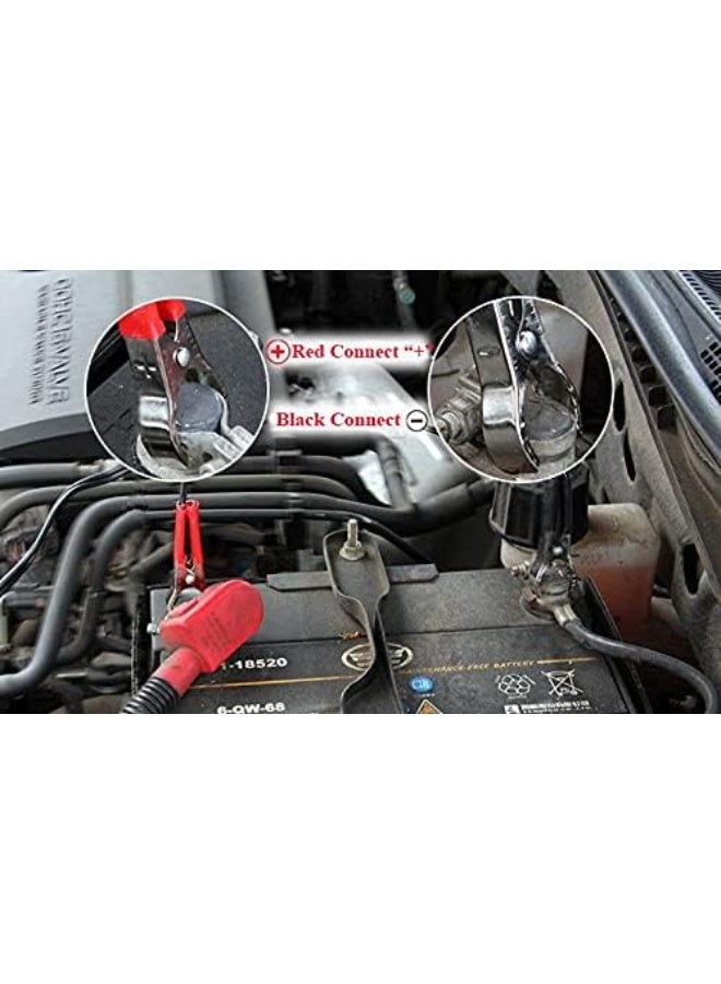 كمبروسر هواء سيارة مزدوج الأسطوانة 12 فولت محمول لنفخ الإطارات والاستخدام اليومي - Image 3